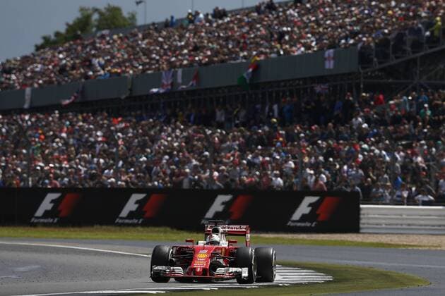 Motorsports: FIA Formula One World Championship WM Weltmeisterschaft 2016, Grand Prix of Great Britain, 5 Sebastian Vettel (GER, Scuderia Ferrari), xHOCHxZWEIx