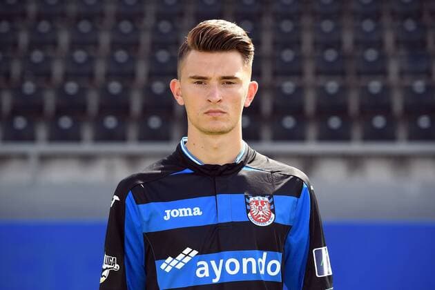 10.07.2016, Fußball, GER, 3.Liga, Portraettermin 2016 2017 FSV Frankfurt Fototermin, emspor v.l. Mateo Andacic (FSV Frankfurt) Frankfurt am Main