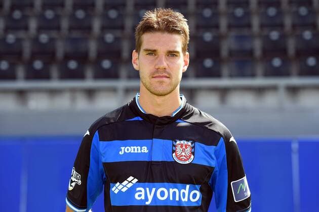 10.07.2016, Fußball, GER, 3.Liga, Portraettermin 2016 2017 FSV Frankfurt Fototermin, emspor v.l. Fabian Graudenz (FSV Frankfurt) Frankfurt am Main