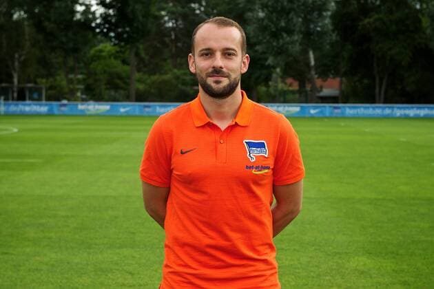 Fussball Berlin 12.07.2016 GER, 1. BL, DFL, Portraittermin, Porträttermin 2016 2017 Hertha BSC Berlin Admir Hamzagic (Trainerstab)