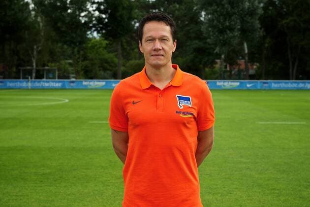 Fussball Berlin 12.07.2016 GER, 1. BL, DFL, Portraittermin, Porträttermin 2016 2017 Hertha BSC Berlin Henrik Kuchno (Fitnesstrainer)