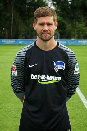 Fussball Berlin 12.07.2016 GER, 1. BL, DFL, Portraittermin, Porträttermin 2016 2017 Hertha BSC Berlin Thomas Kraft (Torwart)