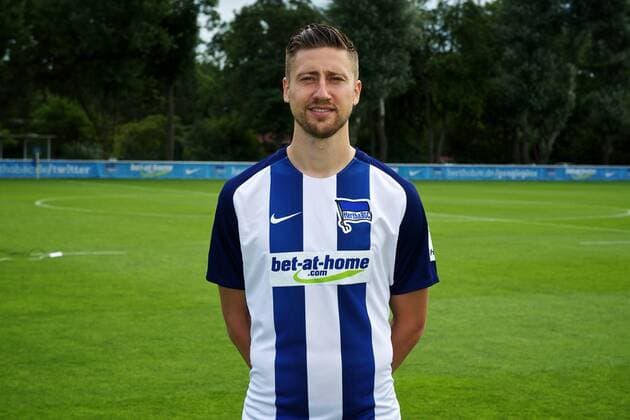 Fussball Berlin 12.07.2016 GER, 1. BL, DFL, Portraittermin, Porträttermin 2016 2017 Hertha BSC Berlin Jens Hegeler