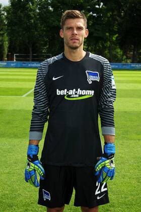 Fussball Berlin 12.07.2016 GER, 1. BL, DFL, Portraittermin, Porträttermin 2016 2017 Hertha BSC Berlin Rune Almenning Jarstein