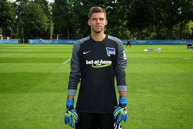 Fussball Berlin 12.07.2016 GER, 1. BL, DFL, Portraittermin, Porträttermin 2016 2017 Hertha BSC Berlin Rune Almenning Jarstein