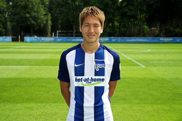 Fussball Berlin 12.07.2016 GER, 1. BL, DFL, Portraittermin, Porträttermin 2016 2017 Hertha BSC Berlin Genki Haraguchi