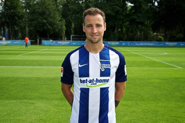 Fussball Berlin 12.07.2016 GER, 1. BL, DFL, Portraittermin, Porträttermin 2016 2017 Hertha BSC Berlin Roy Beerens