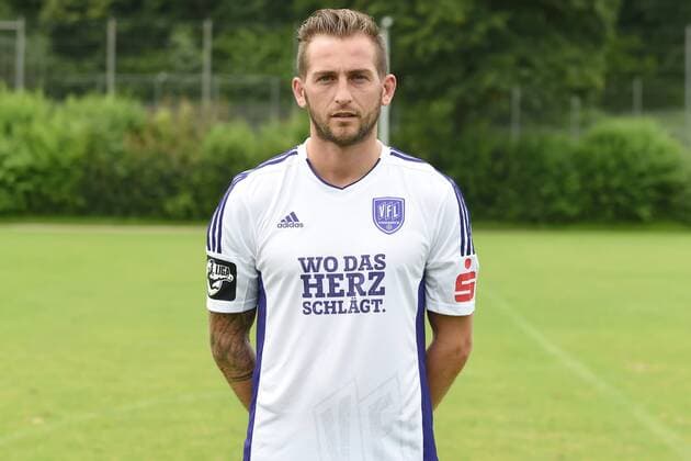 Fußball 3. Liga, Porträttermin 2016 2017 VfL Osnabrück am 12.07.2016 in der Sportpark Illoshöhe in Osnabrück Marc Heider (Osnabrueck) mt