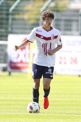 Benjamin Pavard (Lille) Fußball : OSC Lille vs Red Star Paris - Match Amical - 12 07 2016 GwendolineLeGoff Panoramic 