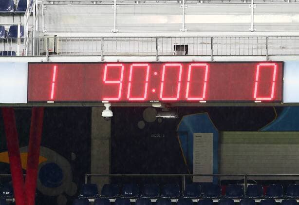 SOCCER - CL quali, RBS vs Liepaja SALZBURG,AUSTRIA,12.JUL.16 - SOCCER - UEFA Champions League, qualification, Red Bull Salzburg vs FK Liepaja. Image shows the scoreboard. GEPAxpictures xFelixxRoittner