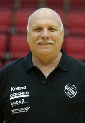 Handball TVB 1898 Stuttgart Mannschaftsvorstellung , Klaus Schabek ( Betreuer )