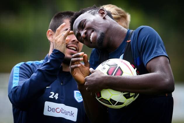 Genk s Wilfried Ndidi pictured during a training session of Belgian first league soccer team RC Genk, Wednesday 13 July 2016, in Genk. Tomorrow Genk is playing the first leg of the second qualification round in the Europa League competition against Montenegro s Buducnost Podgorica. VIRGINIExLEFOUR  x04890669x