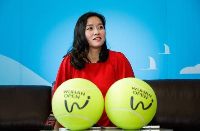 WUHAN, CHINA - JULY 13: Retired tennis player Li Na attends the ticket release ceremony of the 2016 Dongfeng Motor Wuhan Open on July 13, 2016 in Wuhan, Hubei Province of China.  CFP488205870 