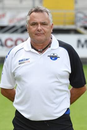 Fußball 3. Liga, Porträttermin 2016 2017 SC Paderborn 07 am 13.07.2016 in der Benteler-Arena in Paderborn Zeugwart Michael Heppner (Paderborn) mt