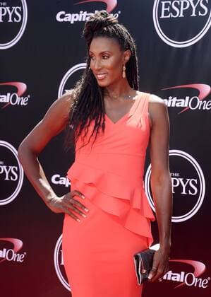 Former WNBA Basketball Damen USA player Lisa Leslie attends the ESPY Awards at Microsoft Theater in Los Angeles on July 13, 2016.  LAP2016071343 JIMxRUYMEN