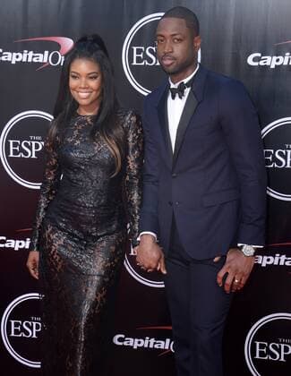 NBA Basketball Herren USA player Dwyane Wade and actress Gabrielle Union attend the ESPY Awards at Microsoft Theater in Los Angeles on July 13, 2016.  LAP2016071304 JIMxRUYMEN