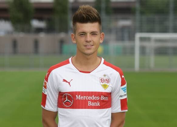 Fussball 2. Bundesliga 2016 2017 13.07.2014 Fototermin beim VfB Stuttgart: Marvin Wanitzek