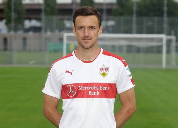 Fussball 2. Bundesliga 2016 2017 13.07.2014 Fototermin beim VfB Stuttgart: Christian Gentner