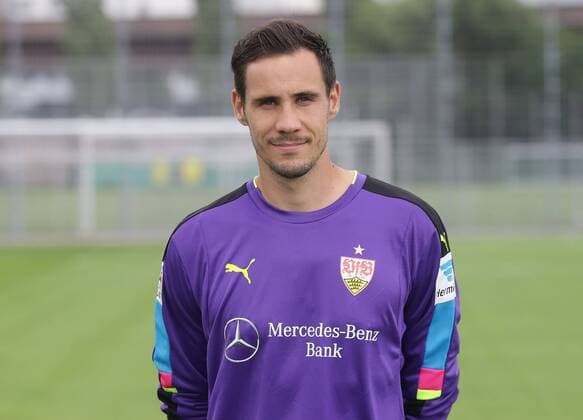 Fussball 2. Bundesliga 2016 2017 13.07.2014 Fototermin beim VfB Stuttgart: Torwart Jens Grahl
