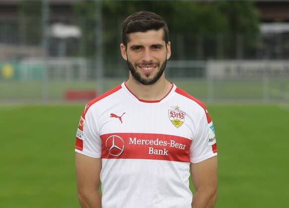 Fussball 2. Bundesliga 2016 2017 13.07.2014 Fototermin beim VfB Stuttgart: Emiliano Insua