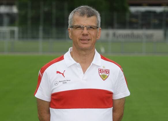 Fussball 2. Bundesliga 2016 2017 13.07.2014 Fototermin beim VfB Stuttgart: Zeugwart Michael Meusch