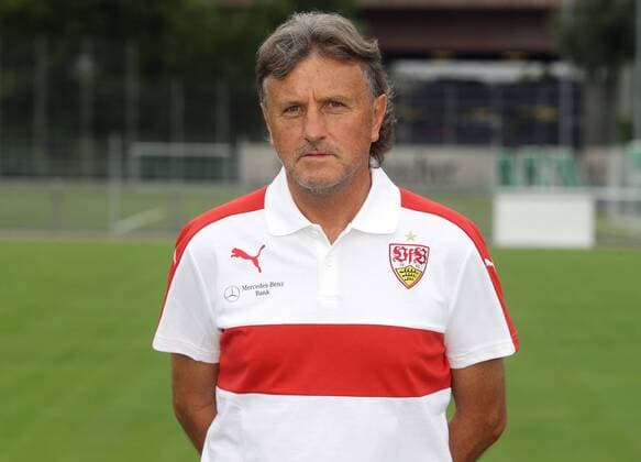 Fussball 2. Bundesliga 2016 2017 13.07.2014 Fototermin beim VfB Stuttgart: Physiotherapeut Gerhard Woern