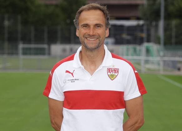 Fussball 2. Bundesliga 2016 2017 13.07.2014 Fototermin beim VfB Stuttgart: Torwarttrainer Marco Langner
