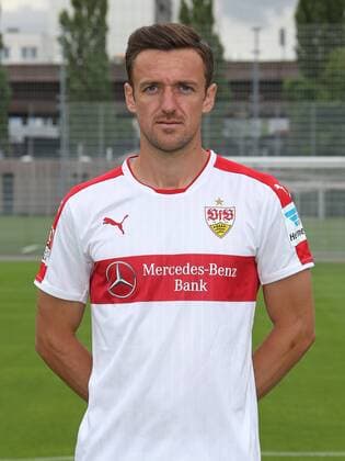 Fussball 2. Bundesliga 2016 2017 13.07.2014 Fototermin beim VfB Stuttgart: Christian Gentner