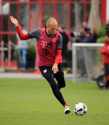 14.07.2016, 1.BL, FC Bayern Training, Säbenerstrasse Muenchen, Fussball, im Bild: Arjen Robben (FCB)