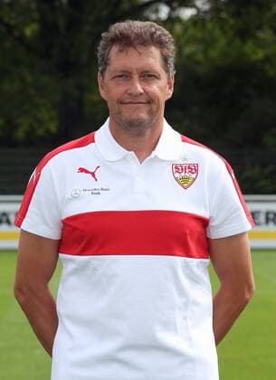 14.07.2016, Stuttgart, Fußball Regionalliga Saison 2016 2017 VfB Stuttgart II: Mannschaftsfoto, Fototermin, Portraits: Torwart-Trainer Thomas Walter