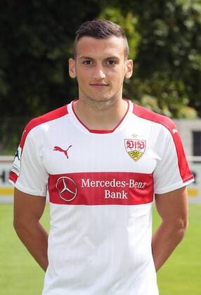 14.07.2016, Stuttgart, Fußball Regionalliga Saison 2016 2017 VfB Stuttgart II: Mannschaftsfoto, Fototermin, Portraits: Ardian Morina