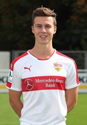 14.07.2016, Stuttgart, Fußball Regionalliga Saison 2016 2017 VfB Stuttgart II: Mannschaftsfoto, Fototermin, Portraits: Jesse Weippert