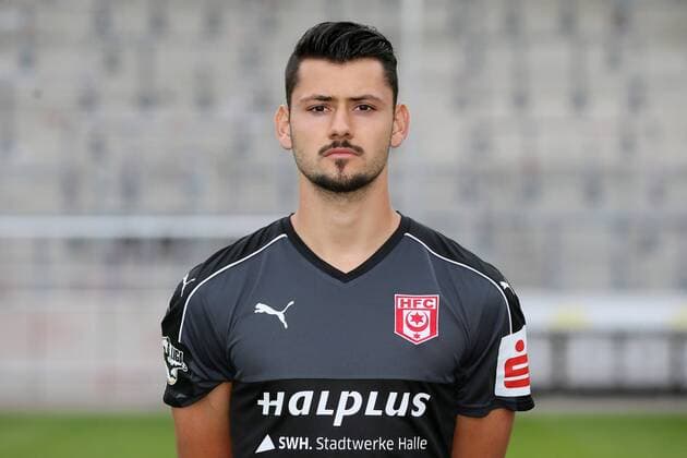 Hallescher FC Fußball Saison 2016-17 Halle Saale, 14.07.2016, Fußball, 3.Liga, GER, Porträttermin 2016 2017. , Hallescher FC , Im Bild: Torwart Michael Netolitzky ,
