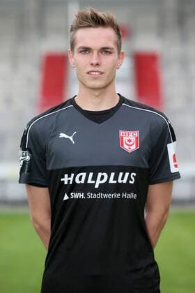 Hallescher FC Fußball Saison 2016-17 Halle Saale, 14.07.2016, Fußball, 3.Liga, GER, Porträttermin 2016 2017. , Hallescher FC , Im Bild: Torwart Tom Müller Mueller ,