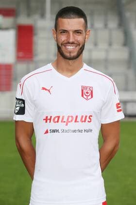 Hallescher FC Fußball Saison 2016-17 Halle Saale, 14.07.2016, Fußball, 3.Liga, GER, Porträttermin 2016 2017. , Hallescher FC , Im Bild: Klaus Gjasula ,