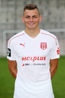 Hallescher FC Fußball Saison 2016-17 Halle Saale, 14.07.2016, Fußball, 3.Liga, GER, Porträttermin 2016 2017. , Hallescher FC , Im Bild: AndrŽ Wallenborn ,