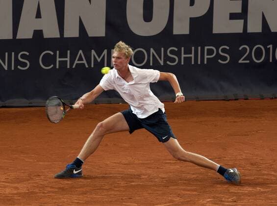 Tennis am Rothenbaum in Hamburg Louis Wessels GER Â