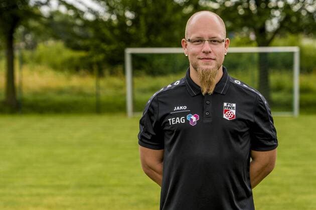 Weißensee , 140716 , Fußball, GER, 3.Liga, Porträttermin 2016 2017, Rot-Weiß Erfurt , Physiotherapeut Benjamin Friese