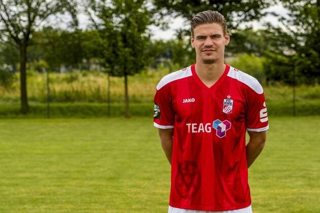 Weißensee , 140716 , Fußball, GER, 3.Liga, Porträttermin 2016 2017, Rot-Weiß Erfurt , Christopher Bieber