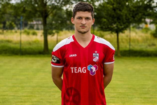 Weißensee , 140716 , Fußball, GER, 3.Liga, Porträttermin 2016 2017, Rot-Weiß Erfurt , Jannis Nikolaou