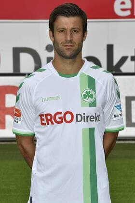 14.07.2016 - SpVgg Greuther Fürth Fuerth - 2. Fußball Bundesliga BL - Saison 2016 2017 - Fototermin Porträttermin - - Marco Caligiuri (13, SpVgg Greuther Fürth ) - Einzelbild Einzelfoto Portrait Porträt Kopfbild