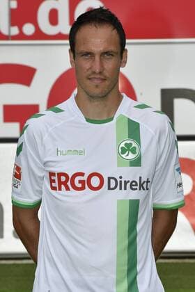 14.07.2016 - SpVgg Greuther Fürth Fuerth - 2. Fußball Bundesliga BL - Saison 2016 2017 - Fototermin Porträttermin - - Sebastian Freis (9, SpVgg Greuther Fürth ) - Einzelbild Einzelfoto Portrait Porträt Kopfbild
