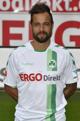 14.07.2016 - SpVgg Greuther Fürth Fuerth - 2. Fußball Bundesliga BL - Saison 2016 2017 - Fototermin Porträttermin - - Sebastian Heidinger (29, SpVgg Greuther Fürth ) - Einzelbild Einzelfoto Portrait Porträt Kopfbild
