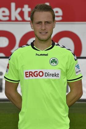 14.07.2016 - SpVgg Greuther Fürth Fuerth - 2. Fußball Bundesliga BL - Saison 2016 2017 - Fototermin Porträttermin - - Marius Funk (34, SpVgg Greuther Fürth ) - Einzelbild Einzelfoto Portrait Porträt Kopfbild