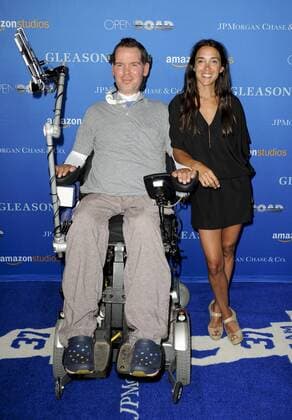 Steve Gleason & wife Michel Varisco GLEASON FILM PREMIERE  PatrickxRideaux PicturePerfect