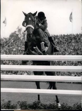 Jul. 08, 1955 - After a dramatic showdown with Italian competitor Lieutenant Raimondo d Inzeo of Italy, German Hans Günther Winkler retained his title as world champion for a second time at the show jumping championships at the CHIO in Aachen. His flawless ride on Italian steed Nadir, (pictured) made the difference.  - ZUMAk09 JUL 08 1955 After a Dramatic Showdown With Italian Lieutenant Raimondo D of Italy German Hans G Winkler retained His Title As World Champion for a Second Time AT The Show Jumping Championships AT The CHIO in Aachen His Flawless Ride ON Italian Nadir Pictured Made The Difference  ZUMAk09 Jul 08 1955 After a dramatic showdown with Italian competitor Lieutenant Raimondo d Inzeo of Ita  - ZUMA0