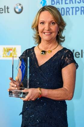 GER, Bayerische Sportpreis 2016 16.07.2016, BMW Welt, Muenchen, GER, Bayerische Sportpreis 2016, im Bild Preistraegerin Marianne Kreuzer nordphotoxStraubmeier