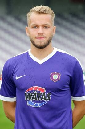 Team Erzgebirge Aue Fußball 2.Bundesliga 2016 17 Aue, 17.07.2016, Erzgebirgsstadion, Fußball, 2.Bundesliga , Porträttermin, Saison 2016 2017 , Im Bild; Pascal Köpke Koepke. ,