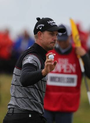 Henrik Stenson (SWE), JULY 17, 2016 - Golf : Henrik Stenson of Sweden on the 3rd hole during the final round of the 145th British Open Championship at the Old Course, Royal Troon Golf Club in South Ayrshire, Scotland.  (waha018781)