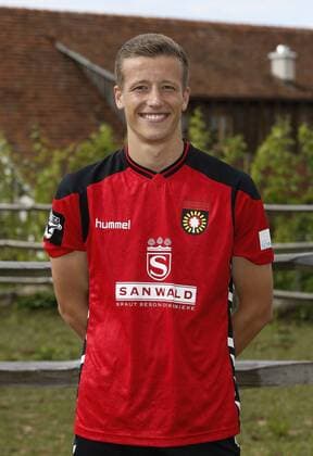 Lukas Hoffmann (SG) . Fototermin SG Sonnenhof Grossaspach 2016-2017 . Großaspach, GER, 15.07.2016 ,Fussball 3. Liga 2016 2017.